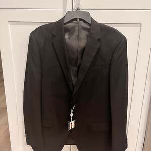 Valentino Men's Black Wool blend Blazer - Made in Italy - size 42r